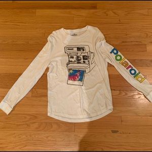 Polaroid Unisex (Men’s small) graphic long sleeve